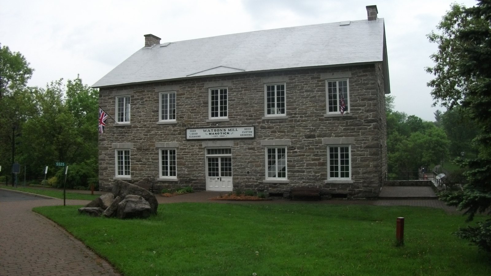 Watson's Mill on the Rideau River in Manotick, Ottawa