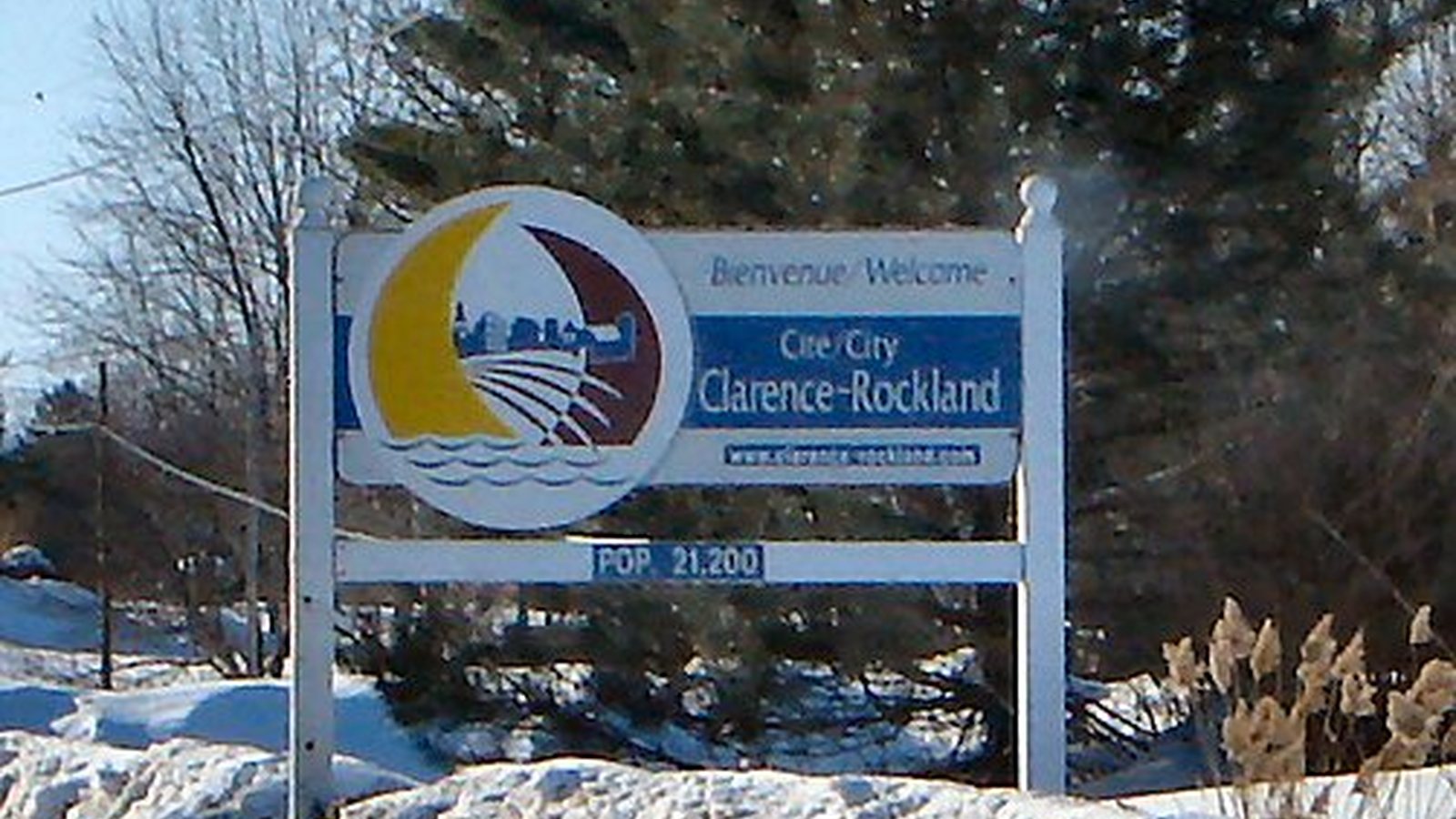 The town of Rockland in Clarence-Rockland, Ontario